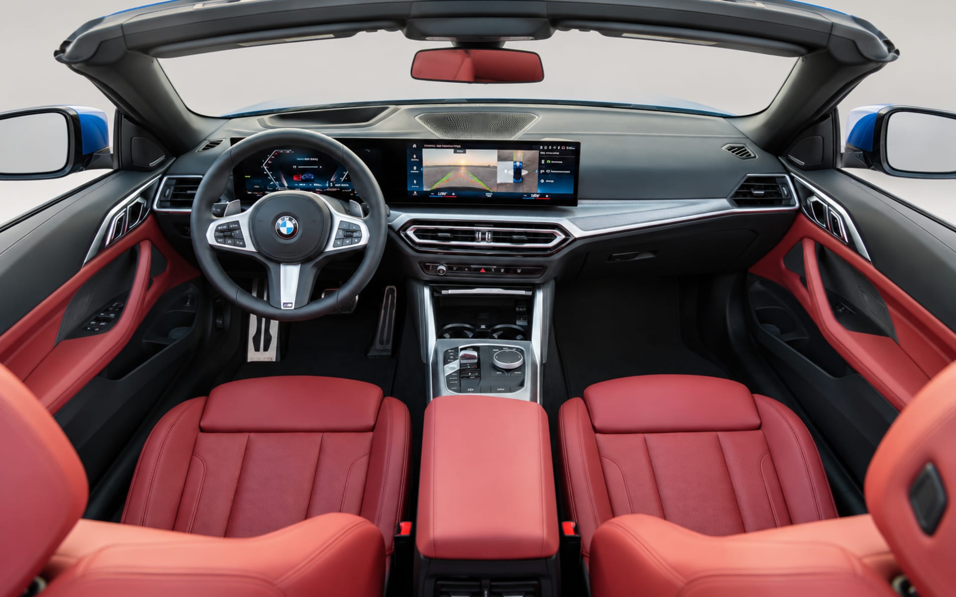 BMW 420i Convertible 2024 for rent in Dubai photo 4