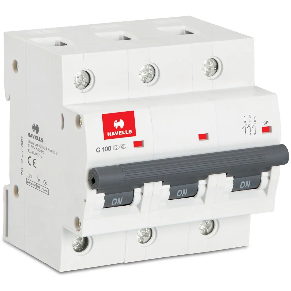 Havells MCB Higher Rating TP Circuit Breaker