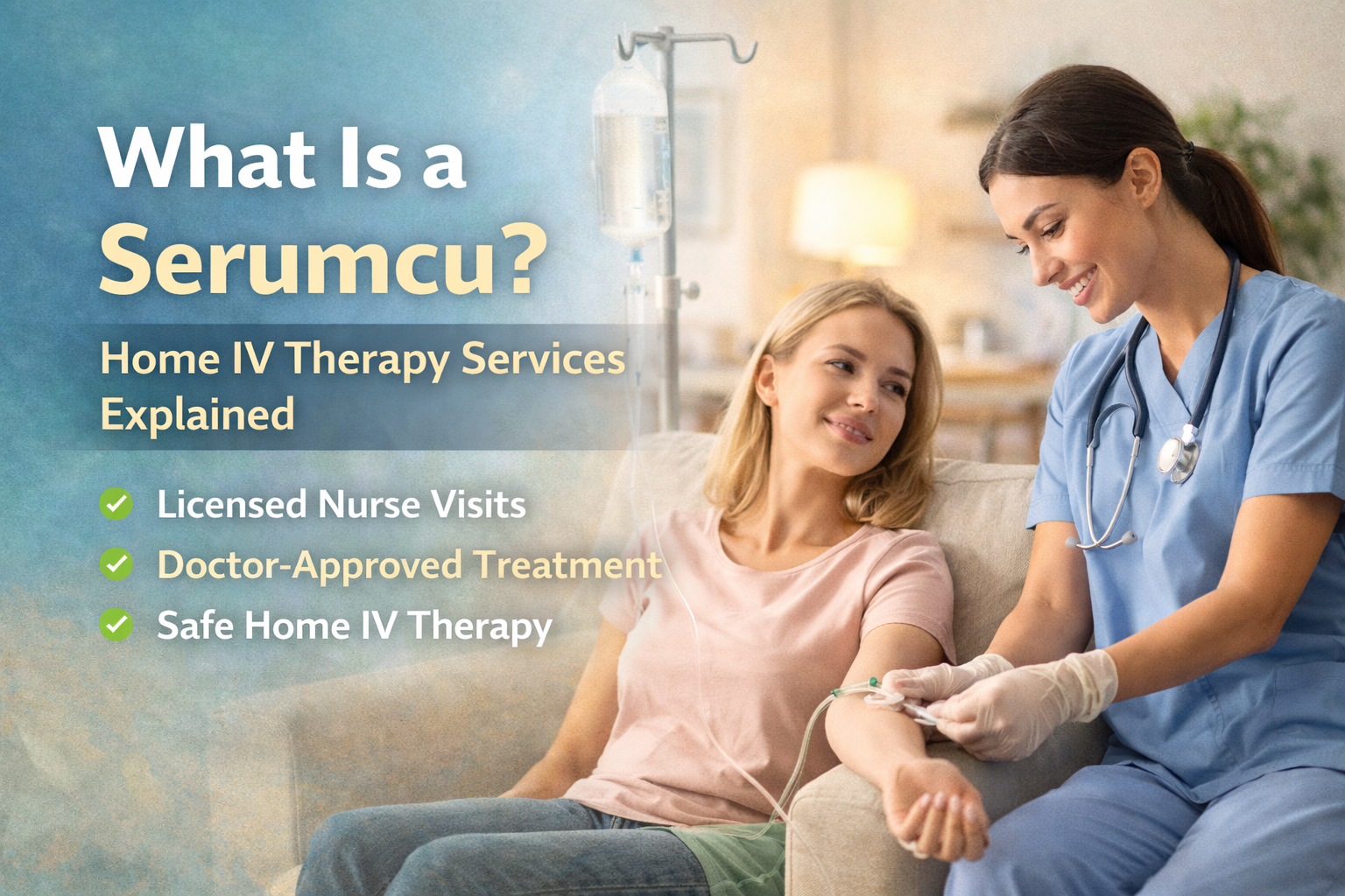 What Is a Serumcu? Home IV Therapy Services Explained