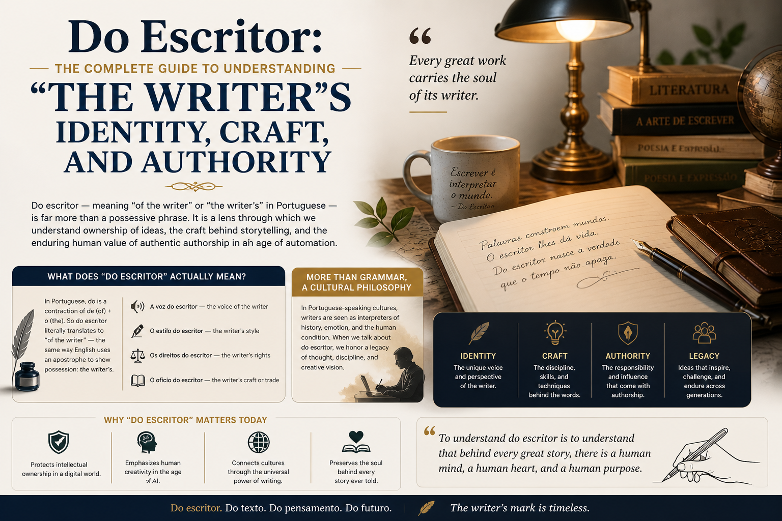 Do Escritor: The Complete Guide to Understanding "The Writer's" Identity, Craft, and Authority