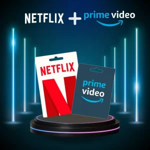 Perfil Netflix + Amazon Prime