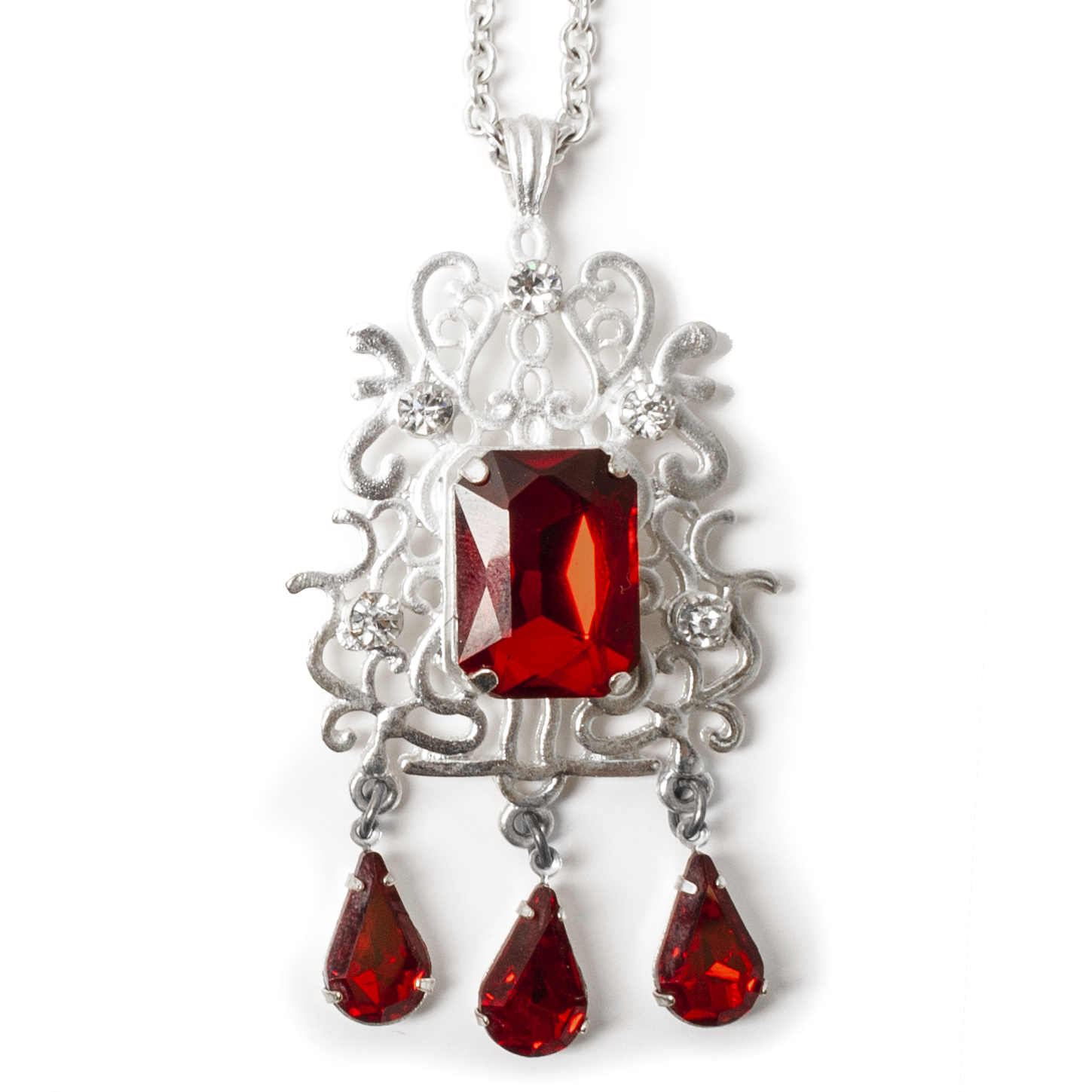 Carlotta Vertigo Necklace (Silver) Hitchcock Kim Novak eBay