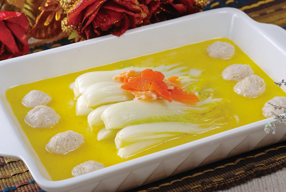滴雞精食譜：上湯娃娃菜