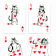 Artiphany Kitten Club Playing Cards Hearts