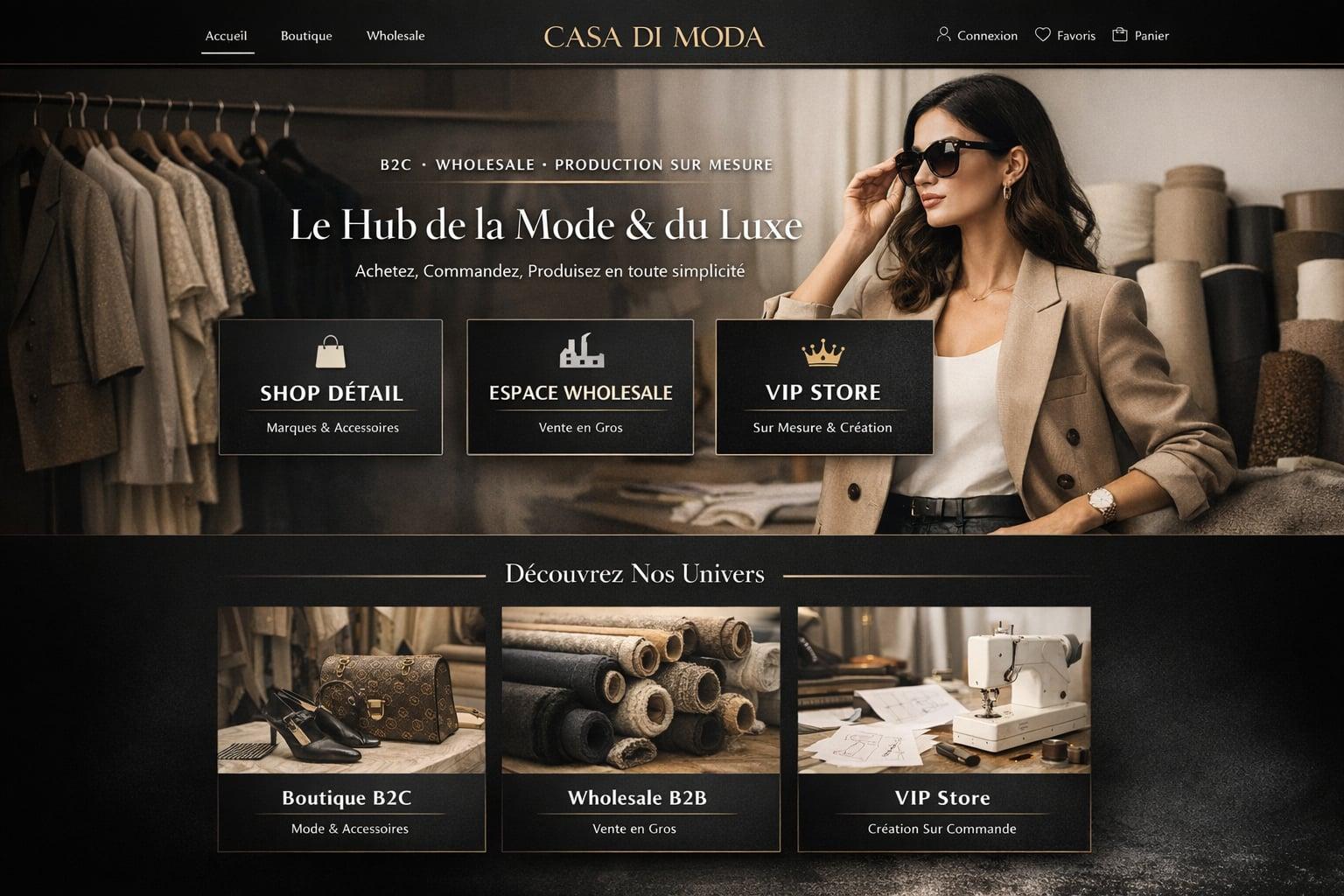 Pull enfant  — Noir / Rouge