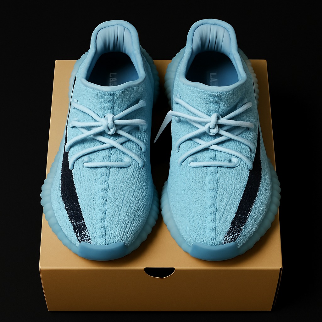 Adidas yeezy — Bleu