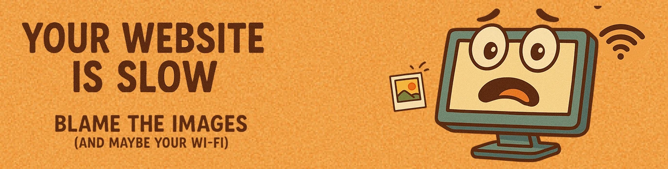 Website performance optimization illustration