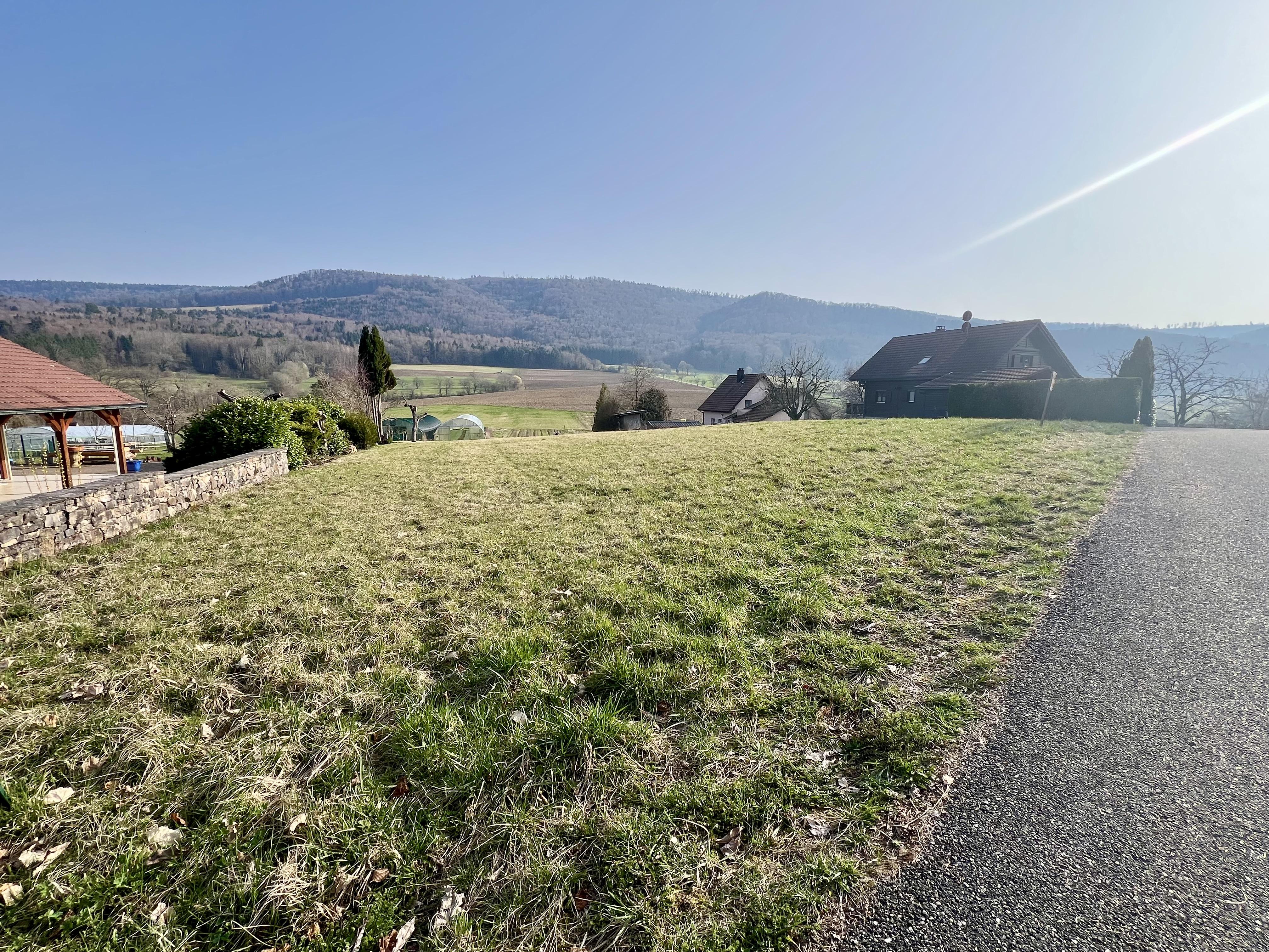 Terrain constructible de 1 292 m² – Viabilisé - Libre d'architecte
