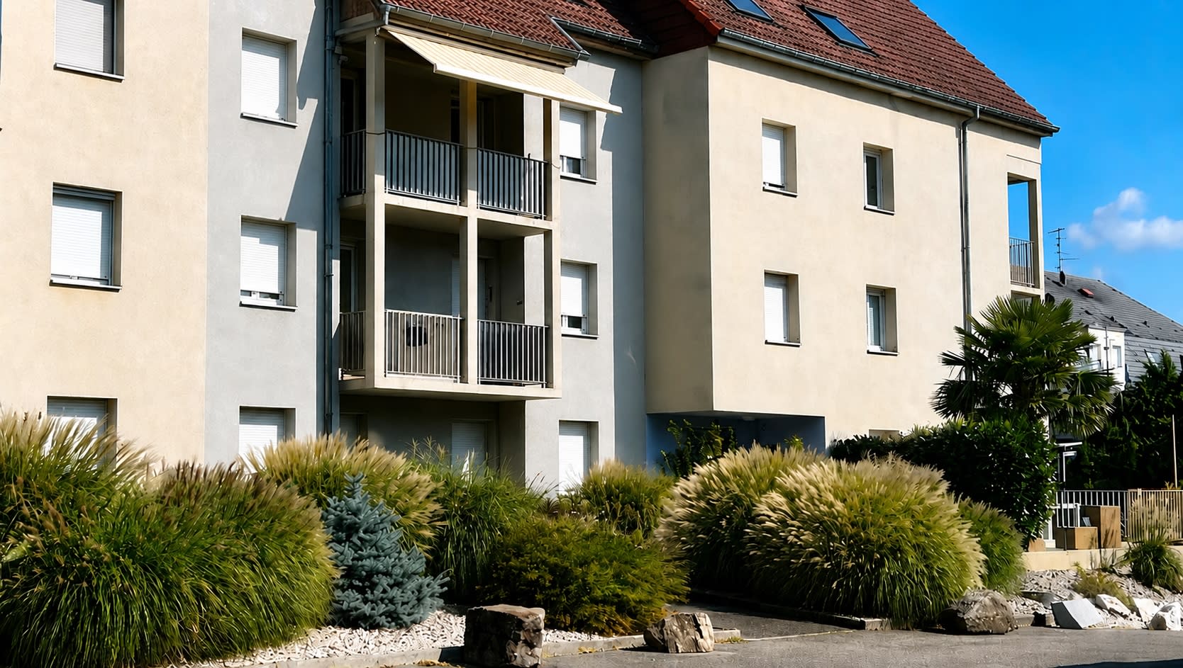 Appartement F2 dernier étage