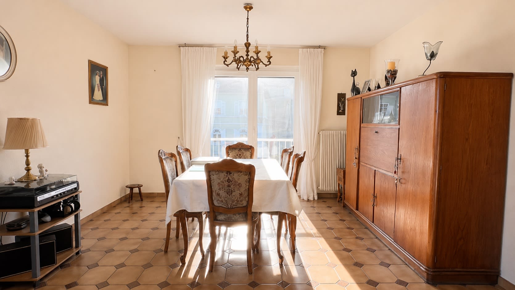 Appartement F3 en dernier étage avec balcon