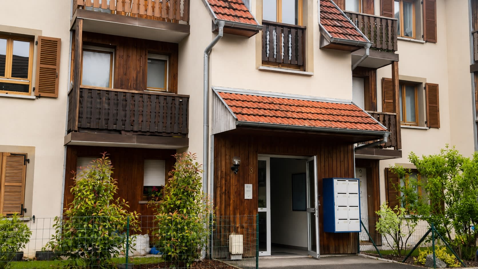Appartement F2 avec terrasse