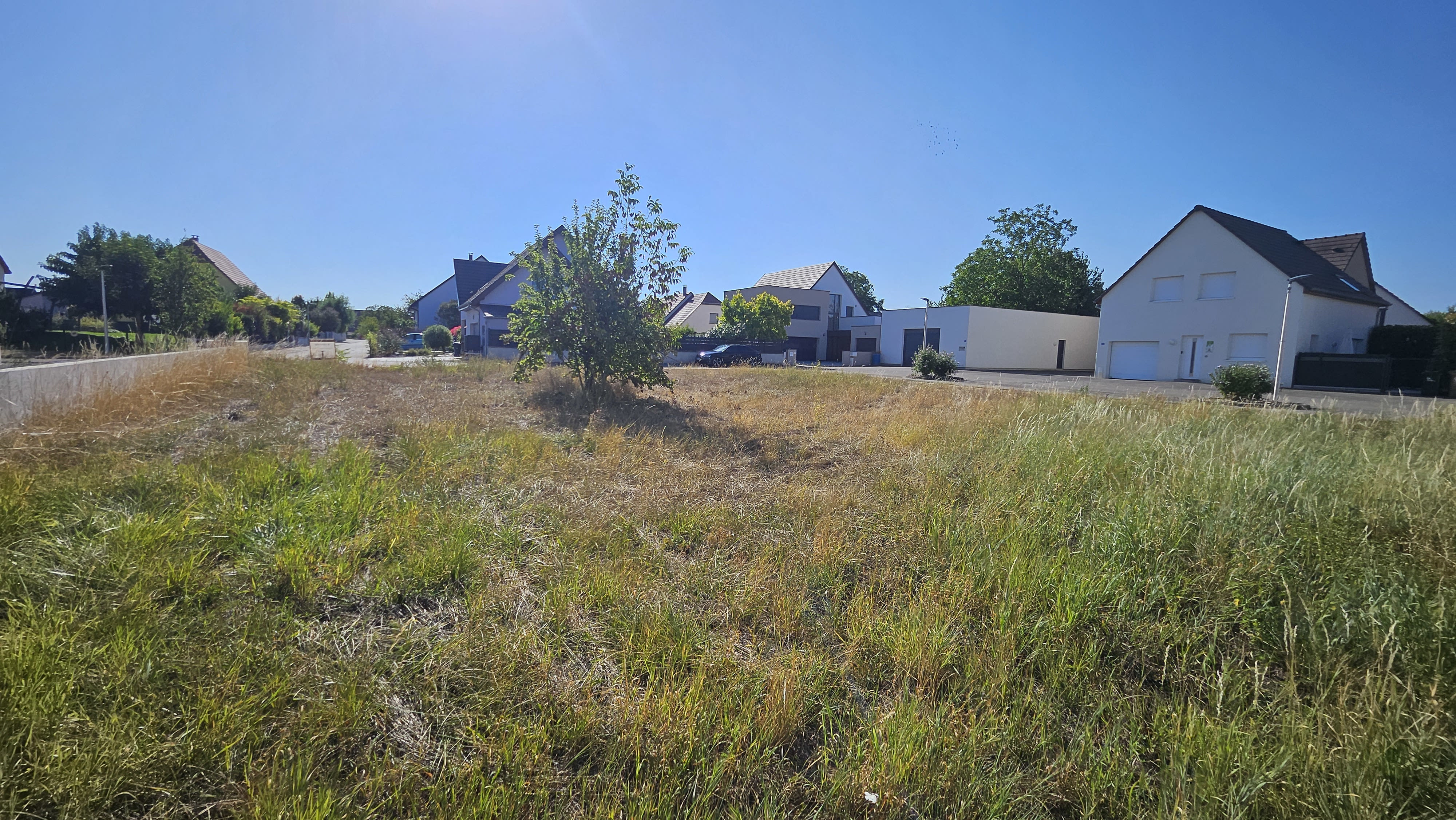 terrain 650 m² dans quartier résidentiel · à Jebsheim · 153 000 €