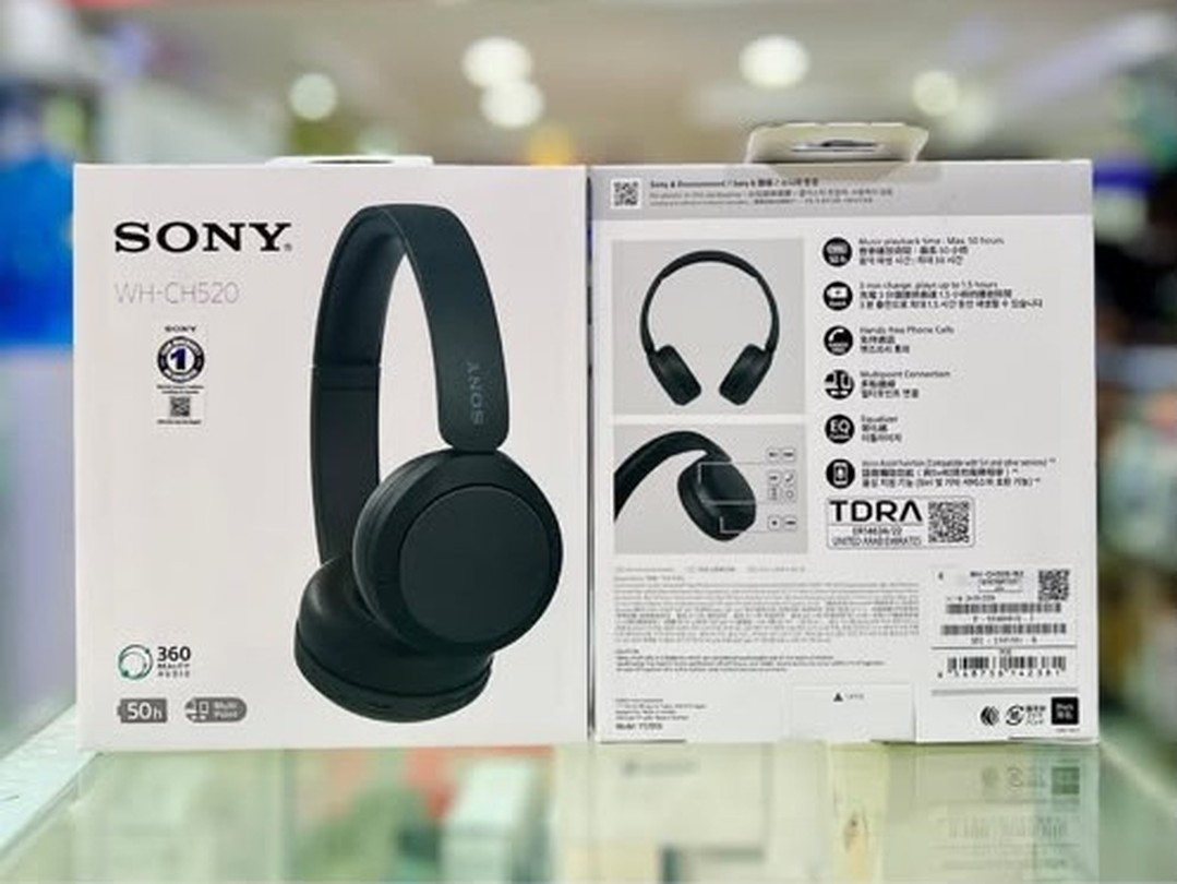 Sony WH-CH520 Wireless On-Ear Headphones