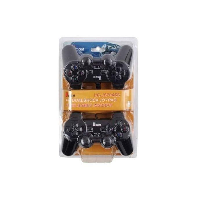 Double Wired PC GamePad Controller UC-JS704S2