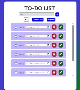 Todo List Preview