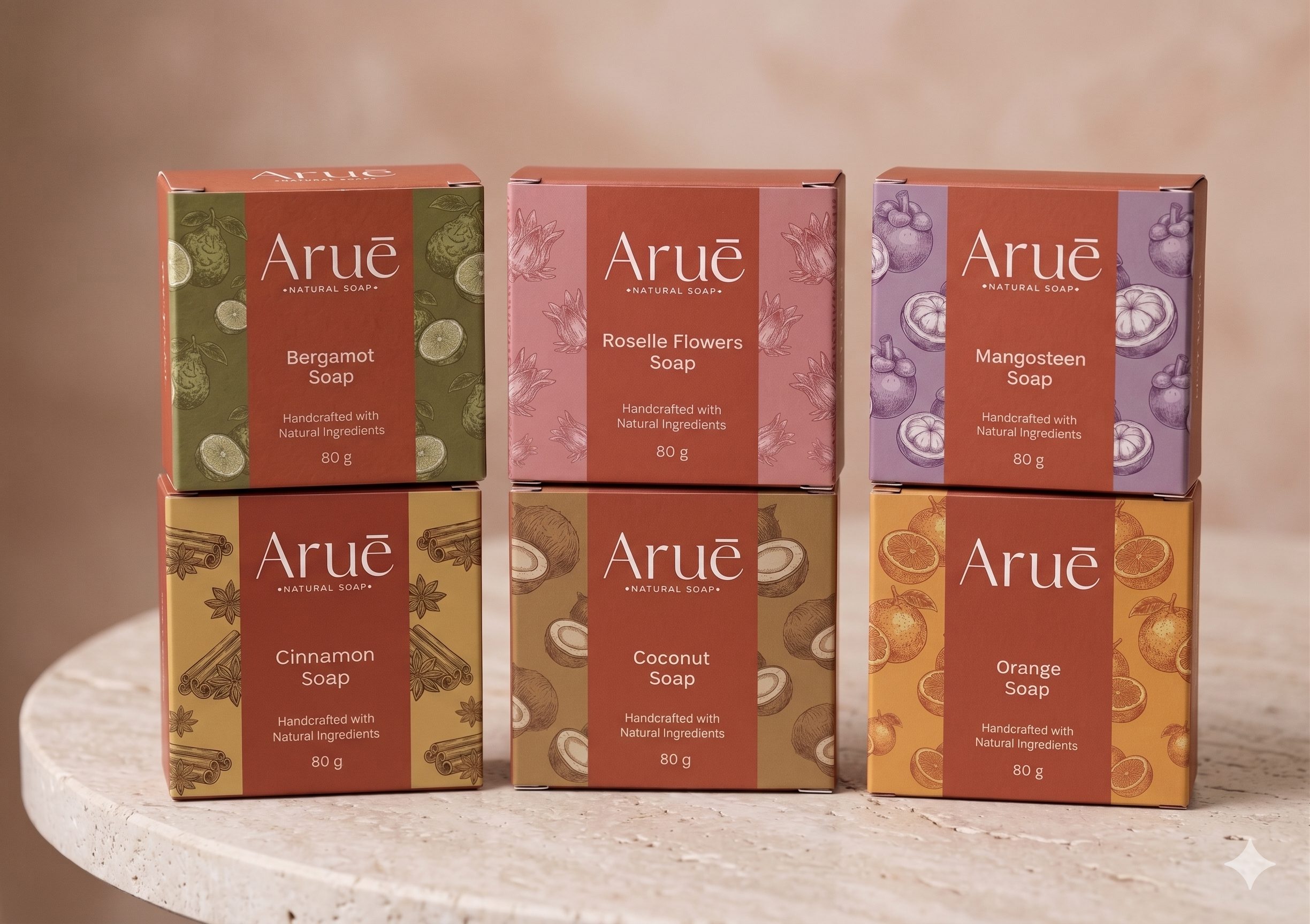 Handcrafted soap bar