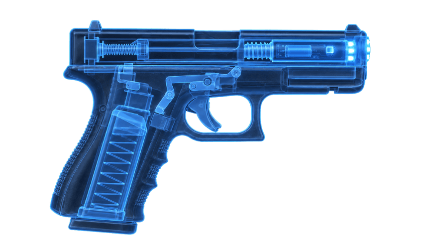 SimFlash platform x-ray cross-section showing the LED cartridge