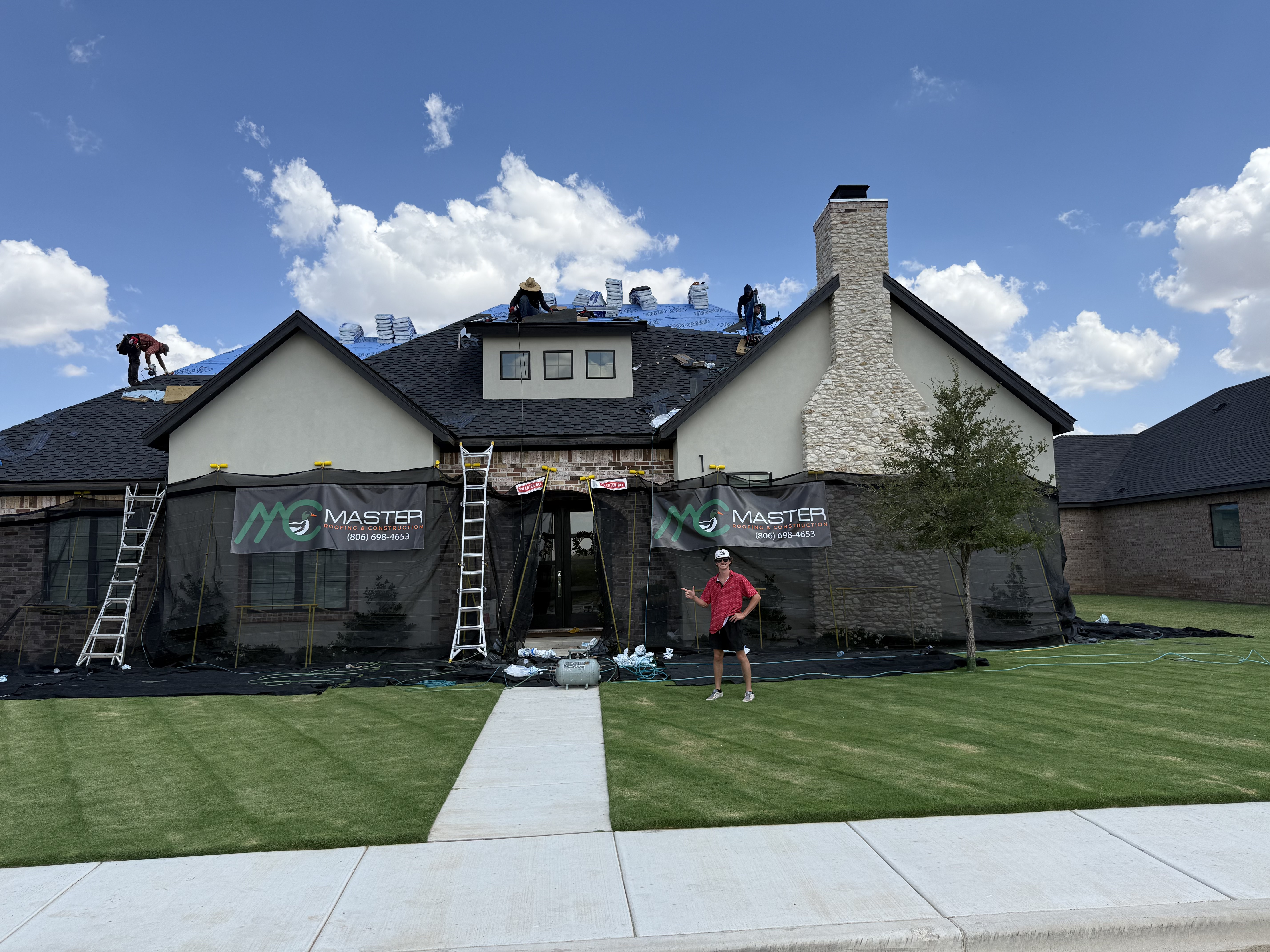 MCMaster Roofing project — Lubbock, TX