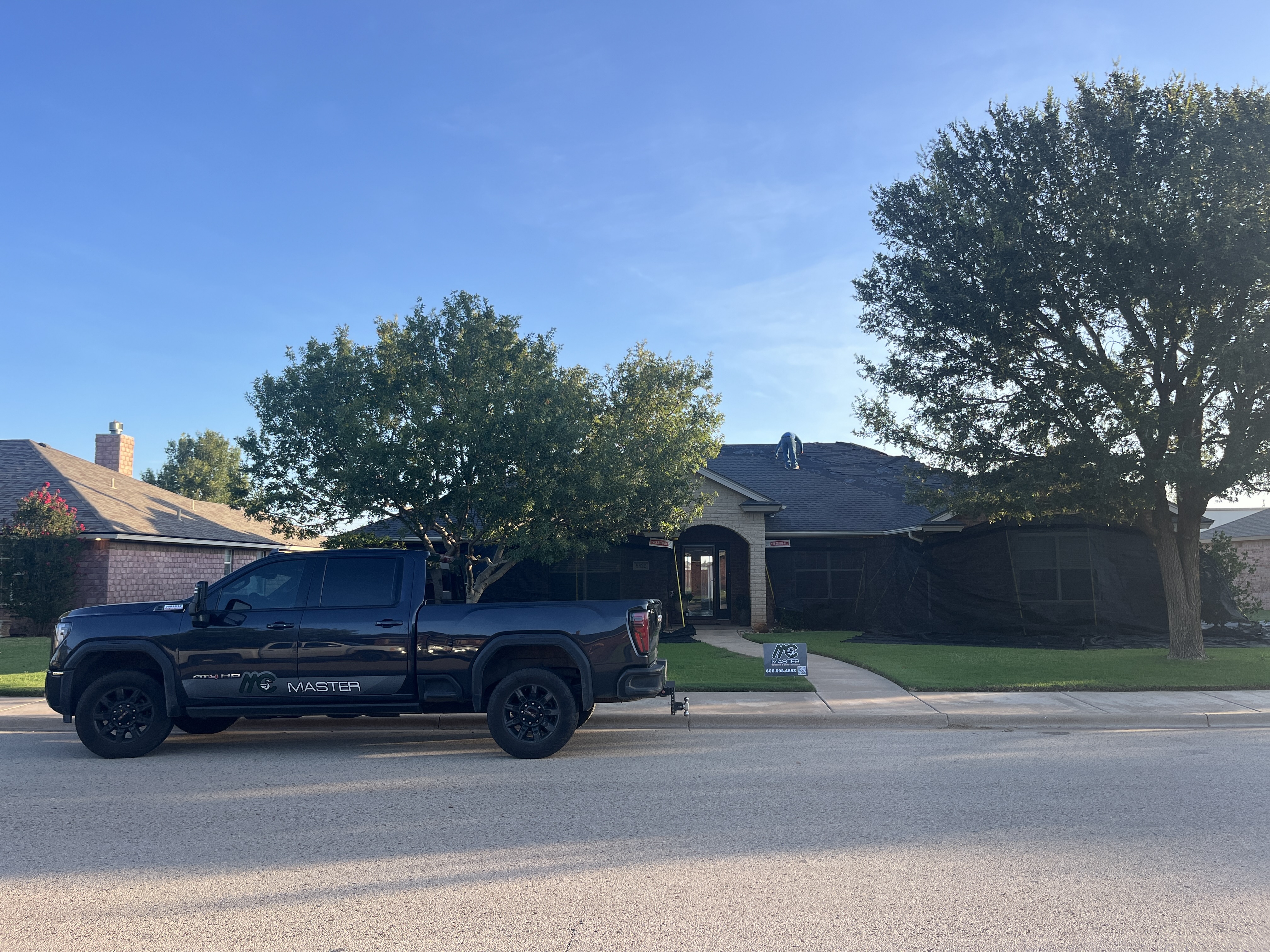 MCMaster Roofing project — Lubbock, TX