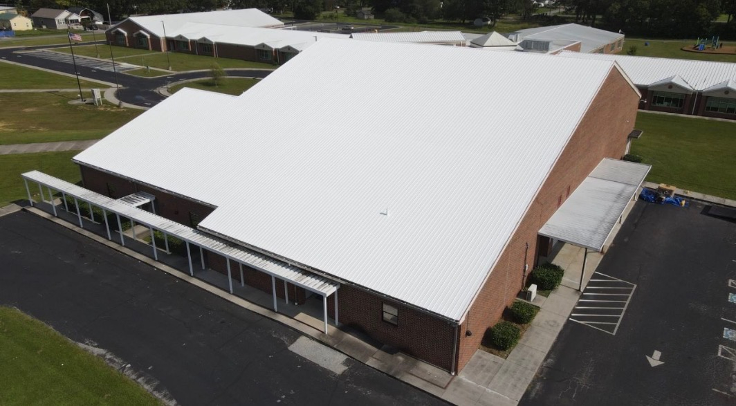 Church roof restoration in Texas by Golden Rule Roofing Group