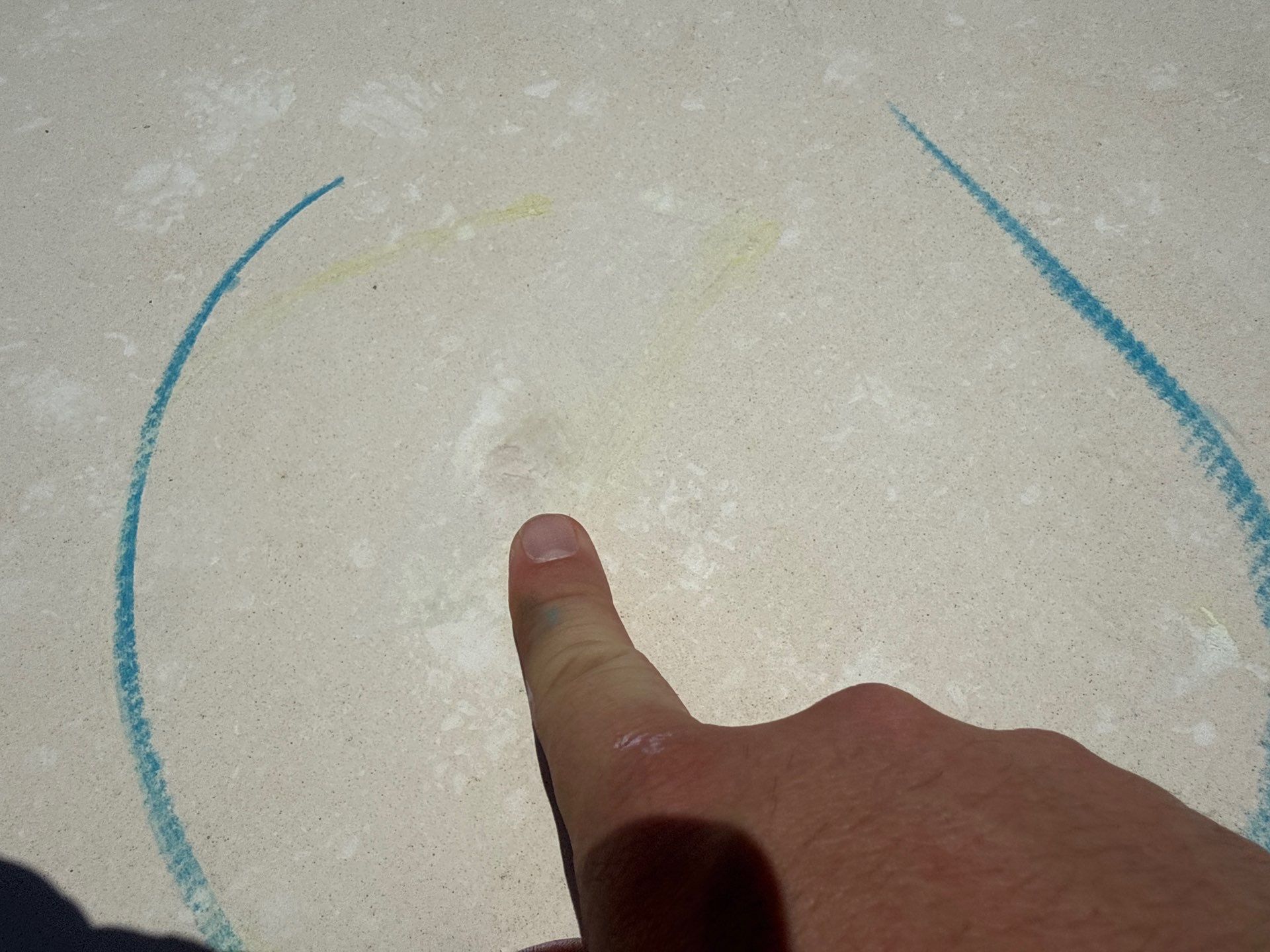 Hail damage documentation during roof inspection