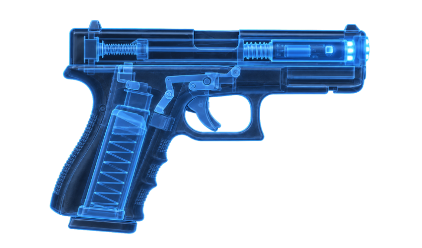 SimFlash platform x-ray cross-section showing the LED cartridge