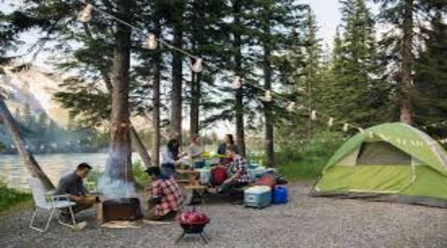 An image of a campground.
