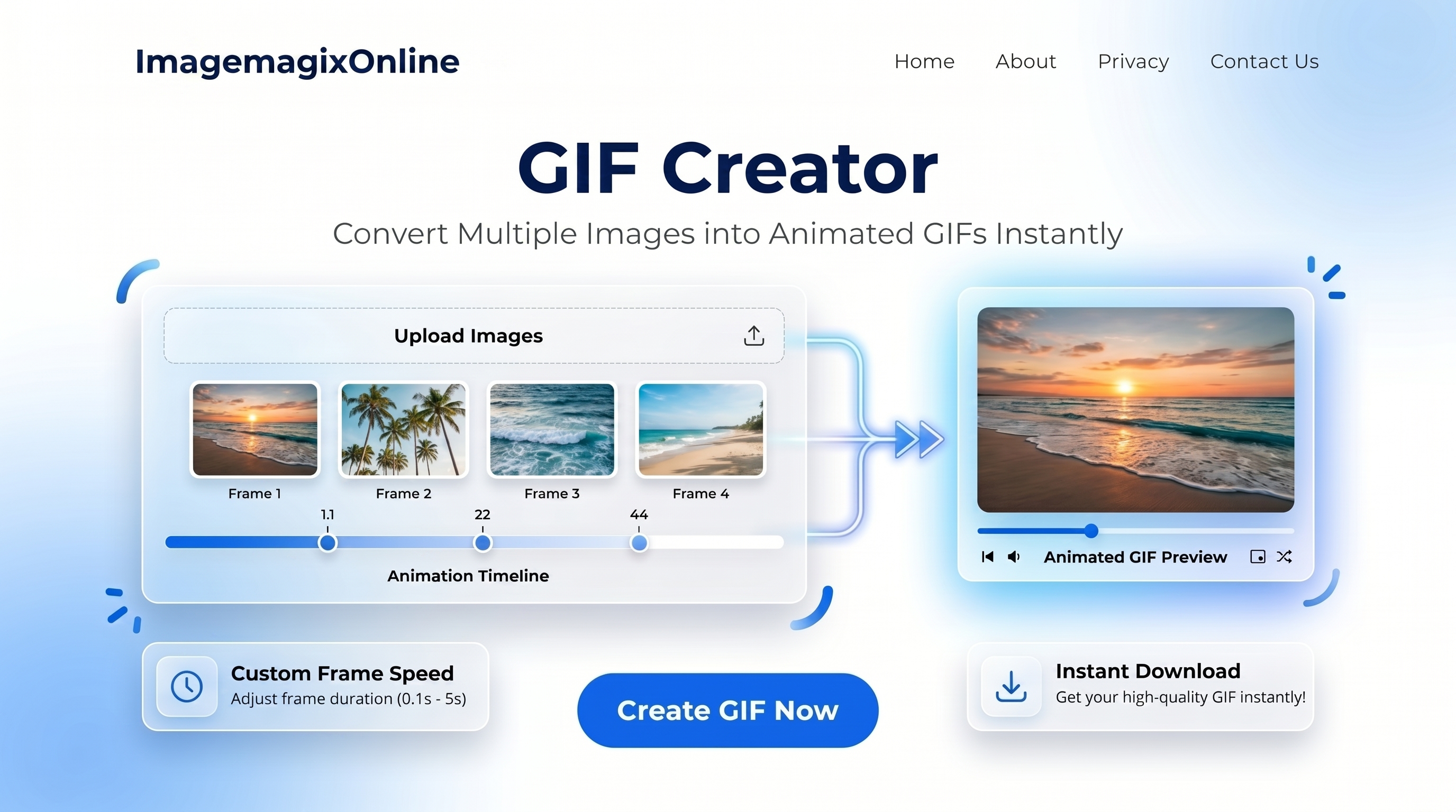 GIF Creator Interface