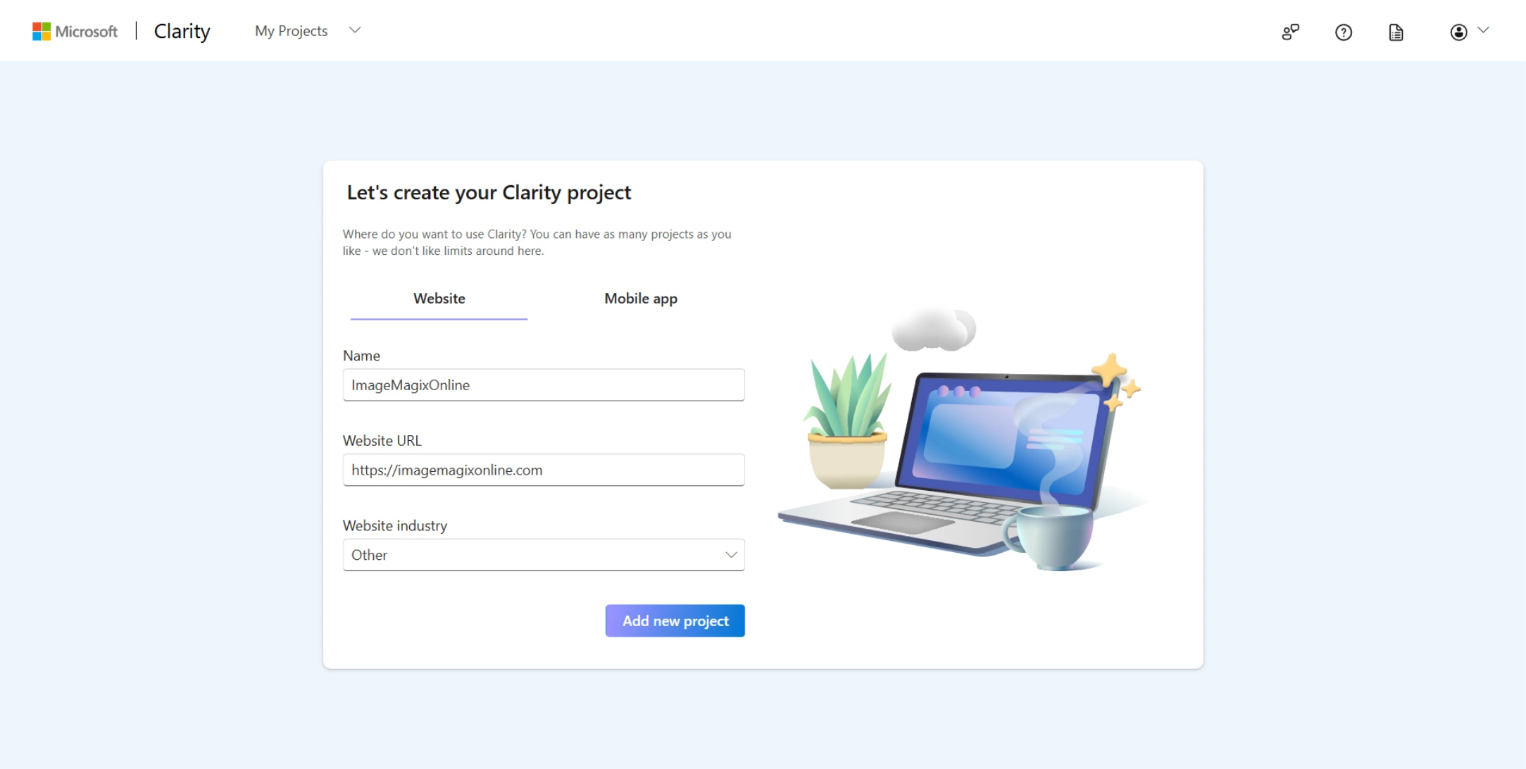 Add Microsoft Clarity to Next JS First Step