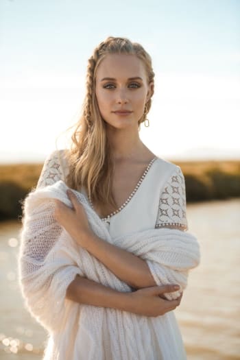 La sposa d'autunno a tutto glamour.