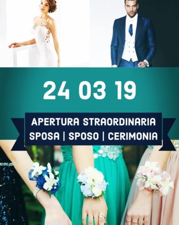 Apertura straordinaria marzo 2019