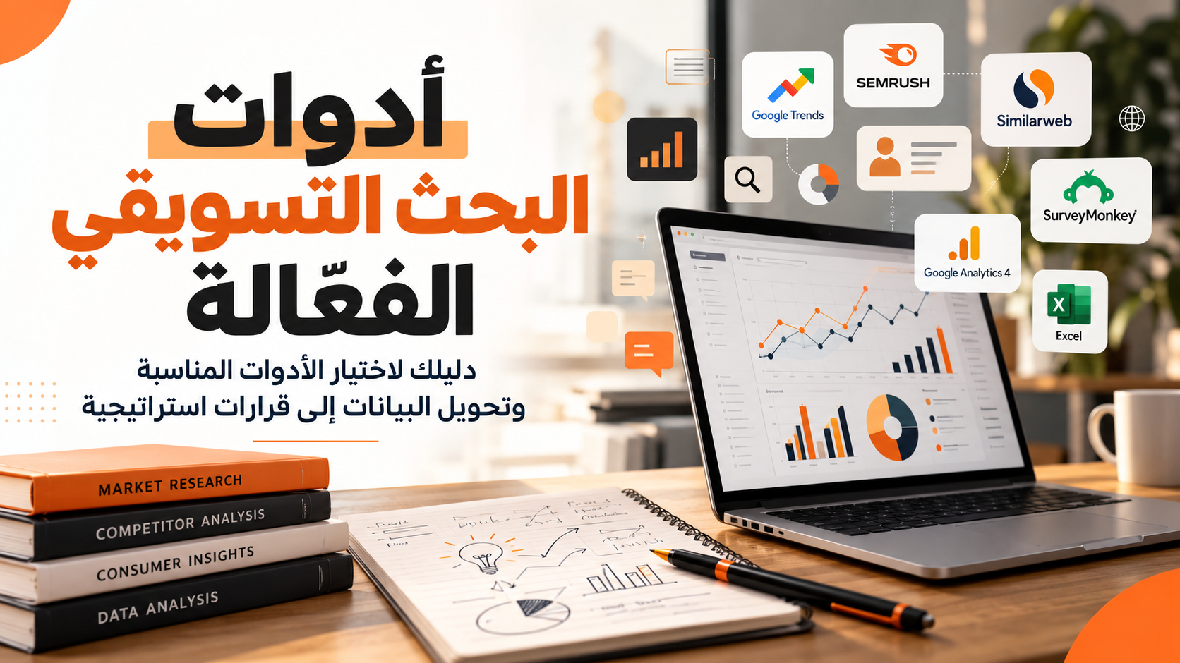 أدوات البحث التسويقي الفعّالة