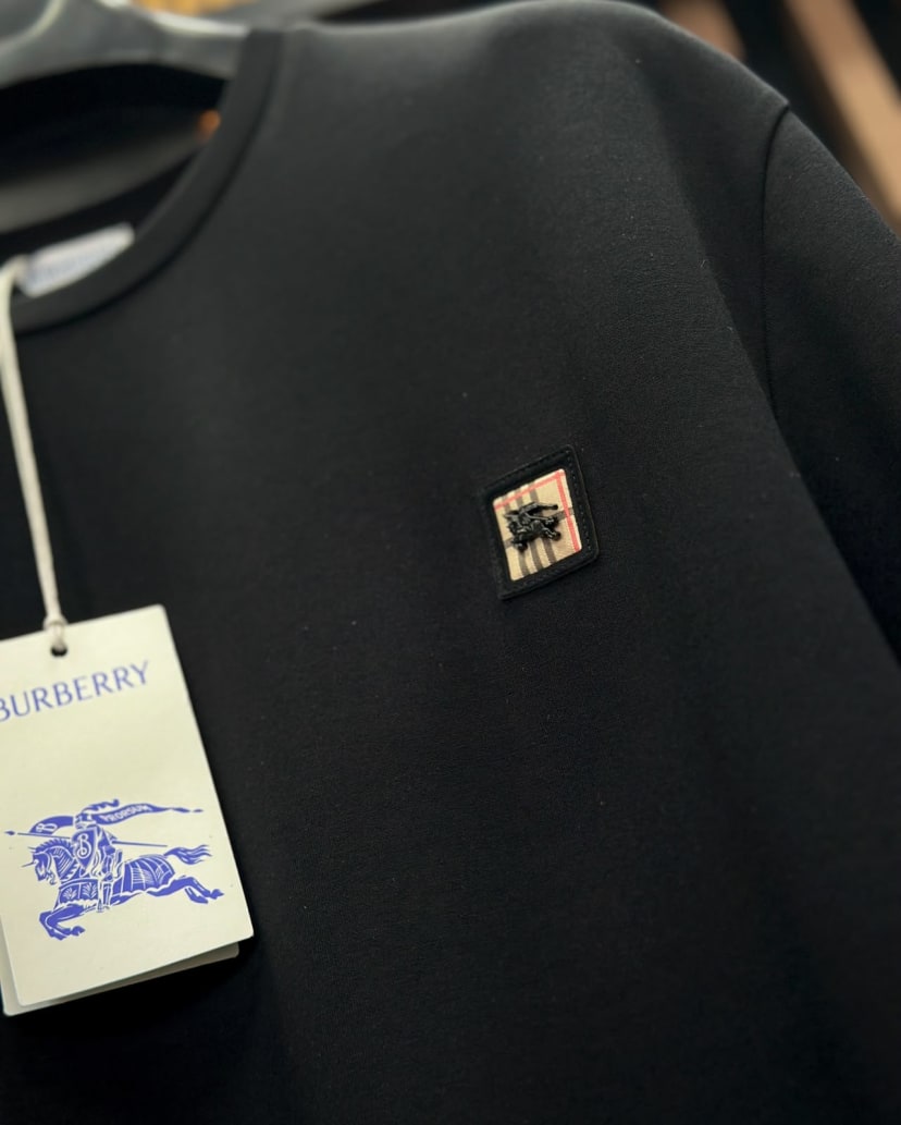BRBRRY MODAL T-SHIRT SİYAH