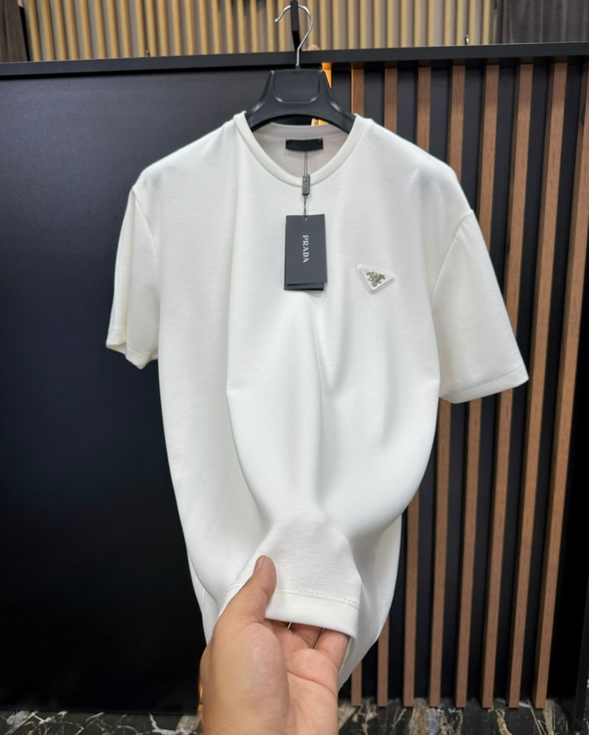 PRD MODAL BEYAZ LOGO T-SHIRT BEYAZ