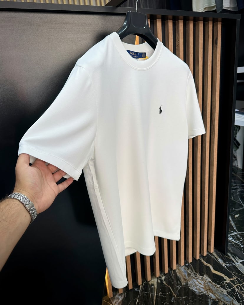 PL RALPH LAUREN MODAL T-SHIRT BEYAZ