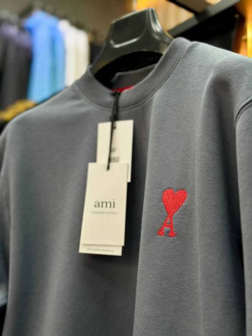 AMI PRS SWEATSHIRT ANTRASIT
