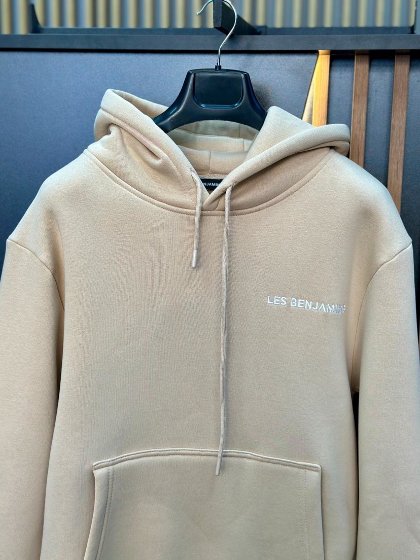 LS BNJMNS KAPÜŞONLU SWEATSHIRT KREM