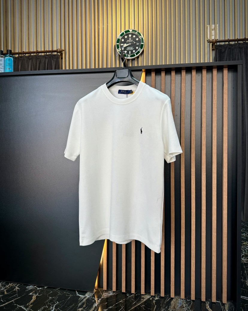 PL RALPH LAUREN MODAL T-SHIRT BEYAZ