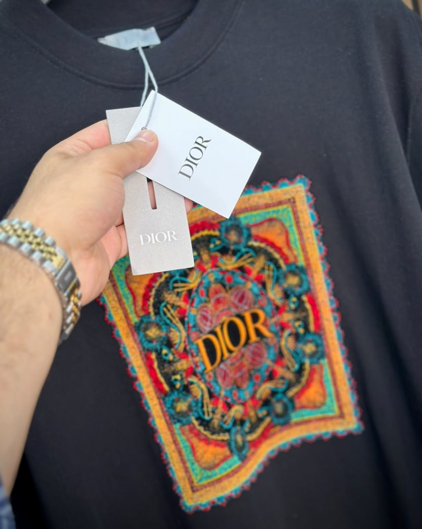 CD KADİFE DİKİM VINTAGE T-SHIRT SİYAH