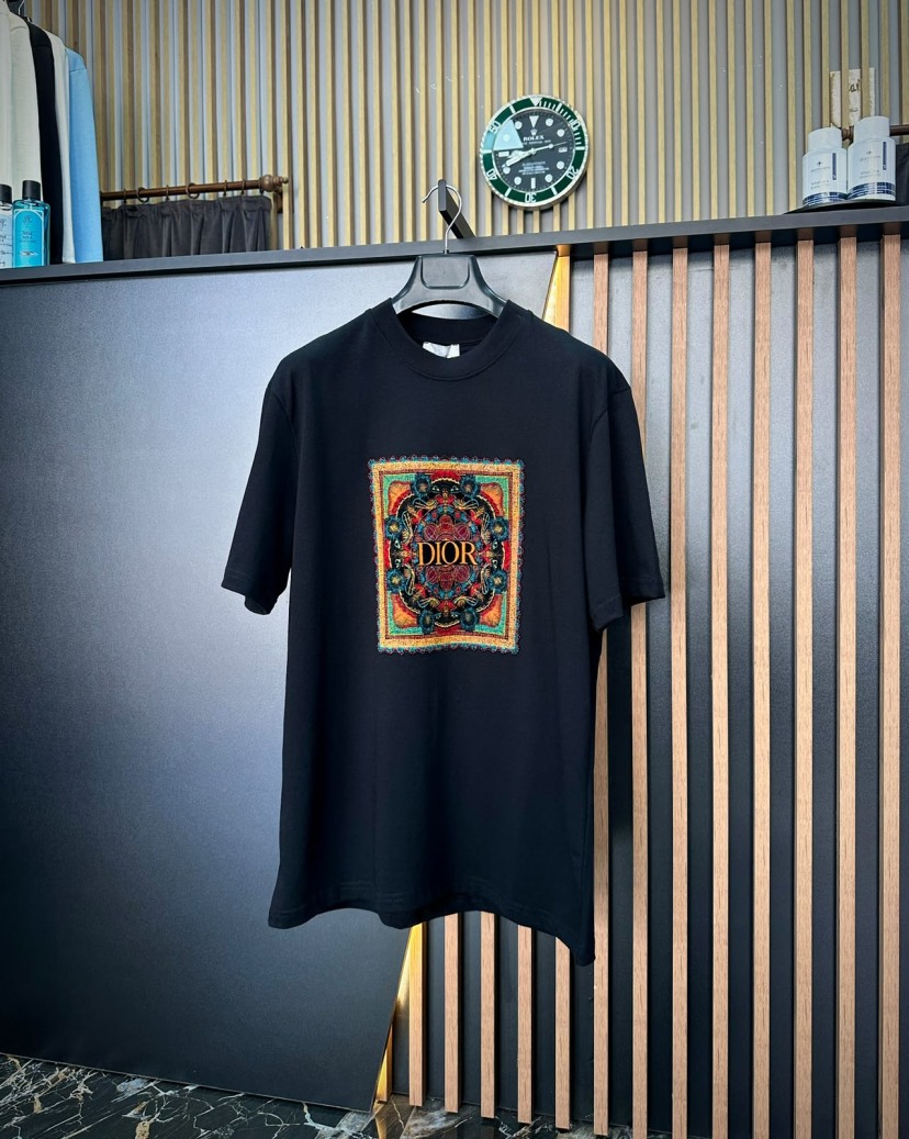 CD KADİFE DİKİM VINTAGE T-SHIRT SİYAH