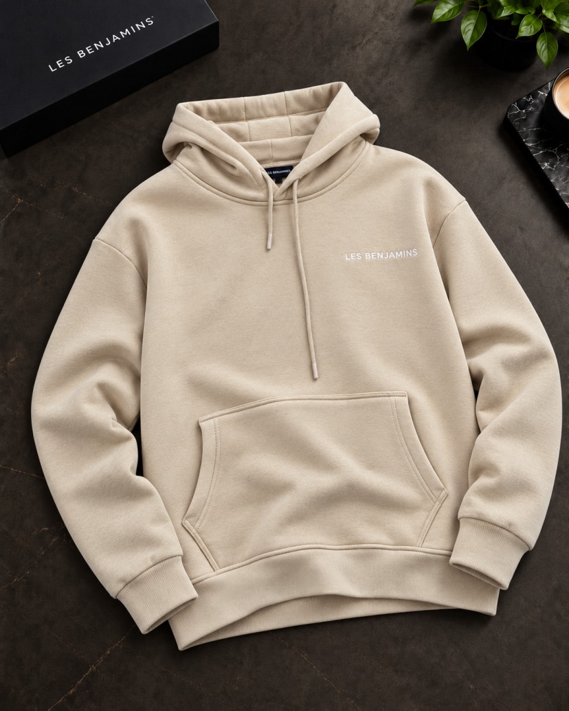 LS BNJMNS KAPÜŞONLU SWEATSHIRT KREM