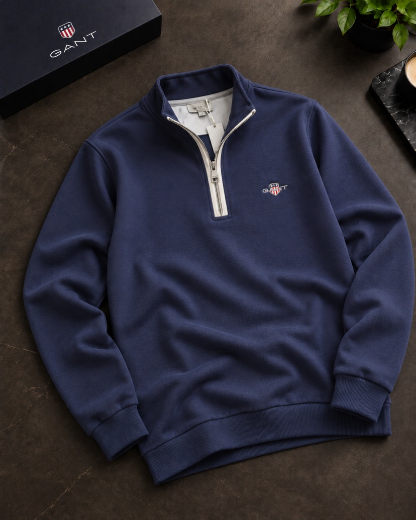 GNT YARIM FERMUAR SWEATSHIRT