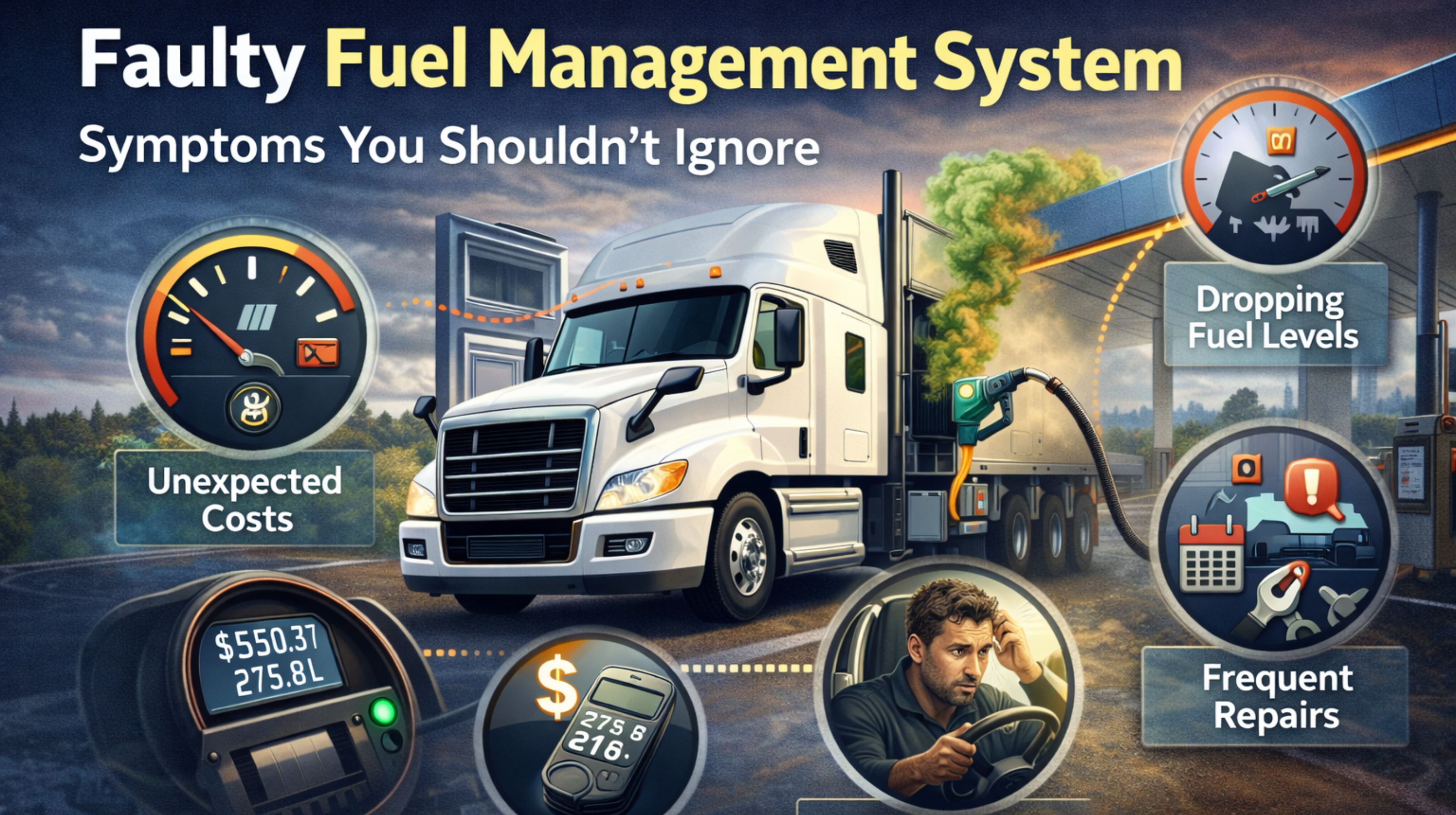 Faulty Fuel Management System Symptoms That Signal Hidden Fleet Loss