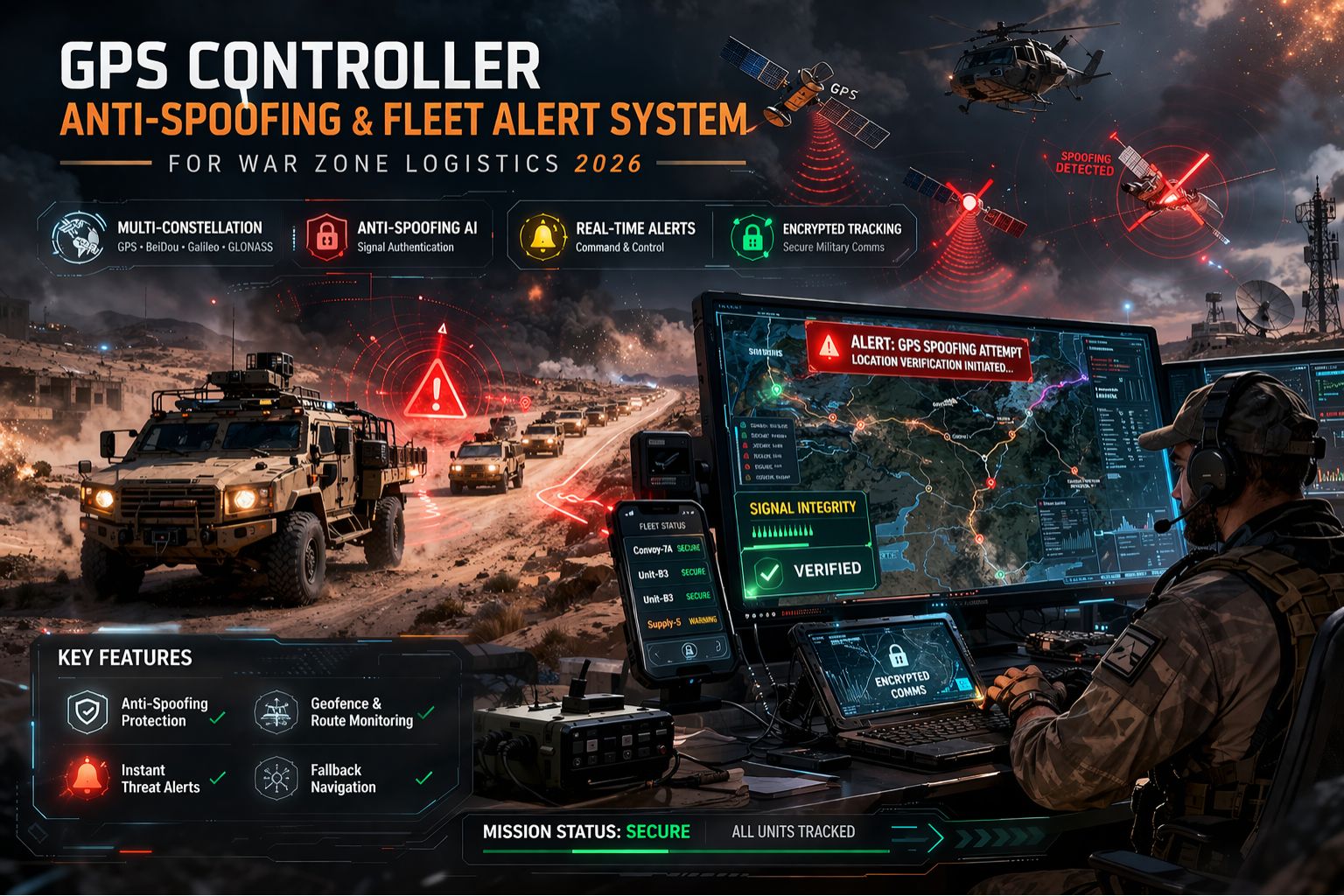 GPS Controller fleet software immune to Iran BeiDou GPS war disruption 2026