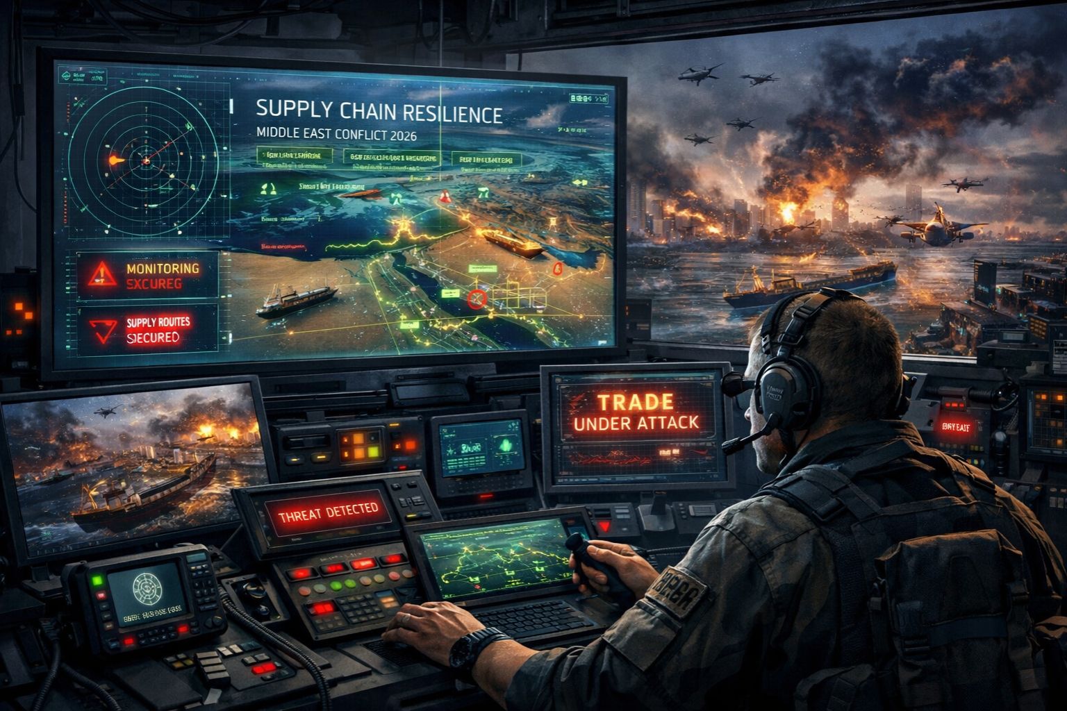 GPS Controller for supply chain resilience during Middle East conflict 2026