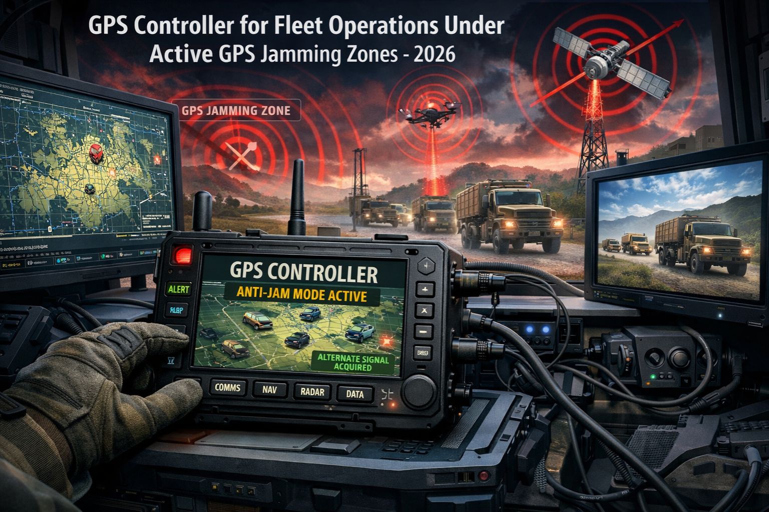 GPS Controller for fleet operations under active GPS jamming zones 2026