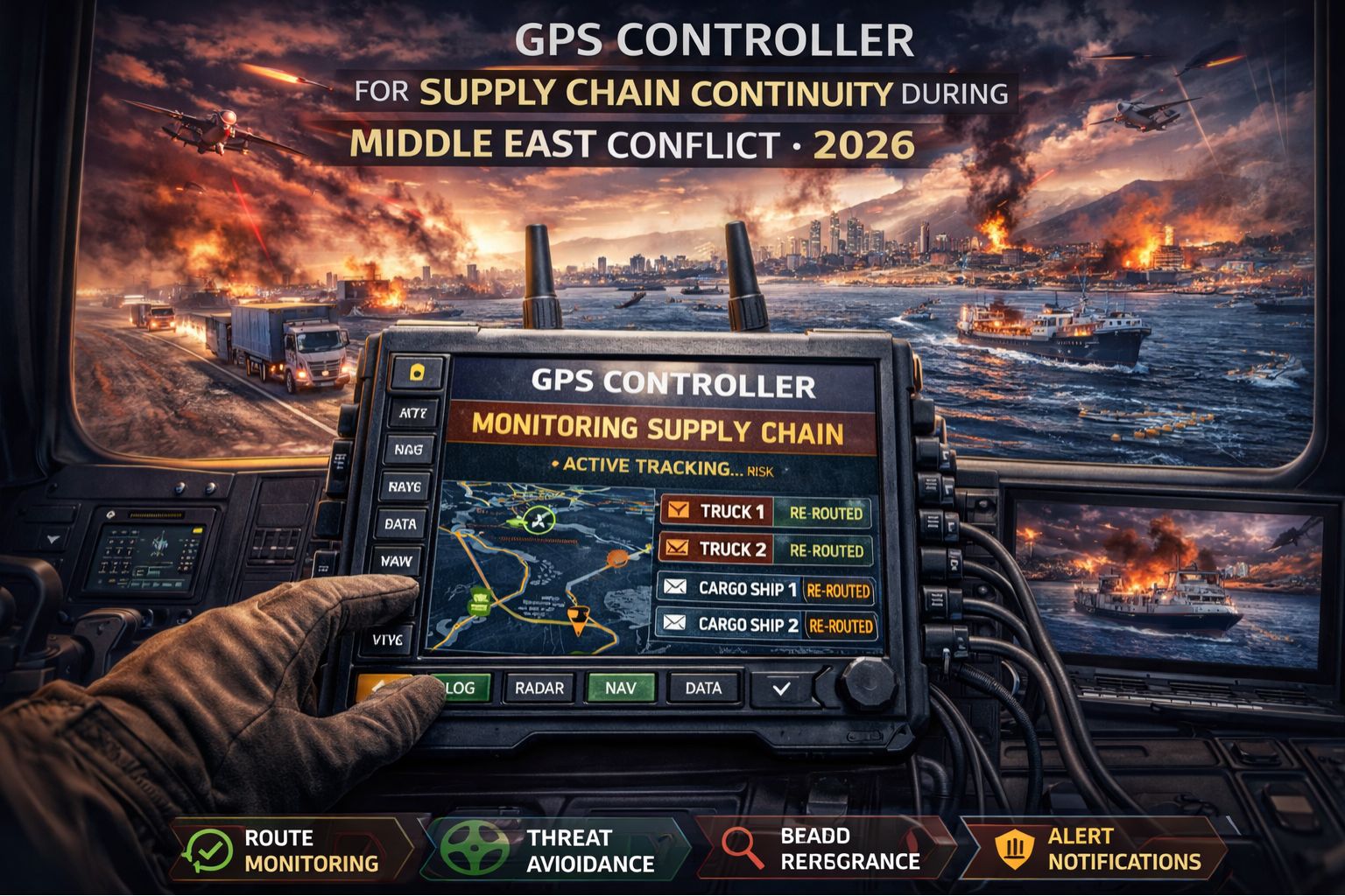 GPS Controller for supply chain continuity during Middle East conflict 2026