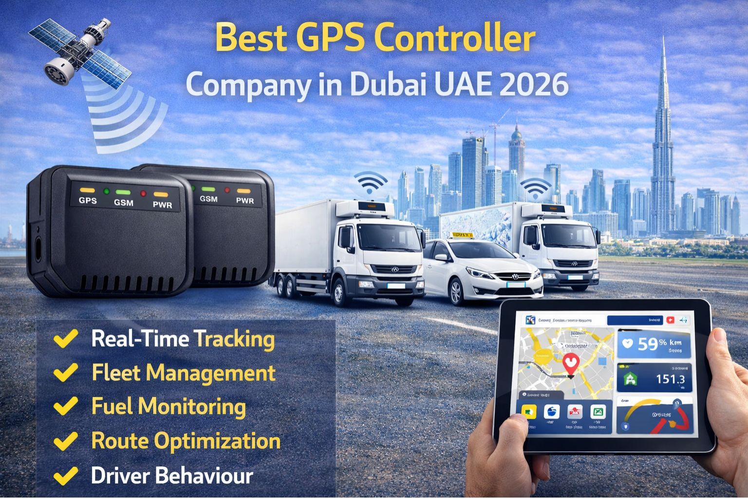 best GPS Controller company in Dubai UAE 2026
