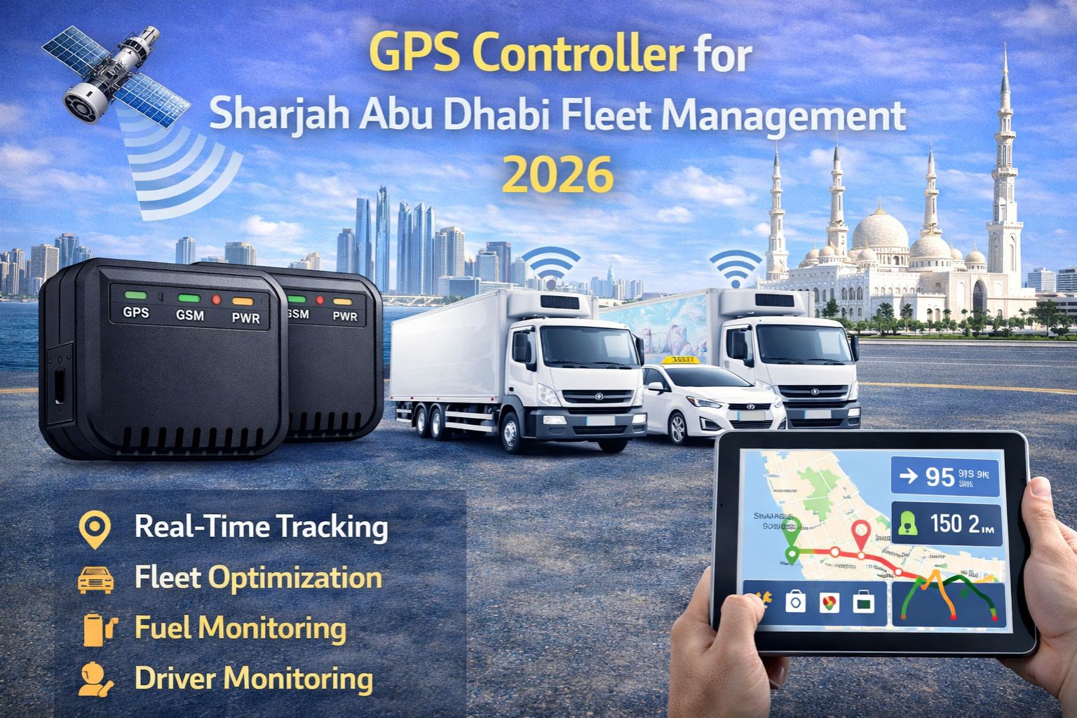 GPS Controller for Sharjah Abu Dhabi fleet management 2026
