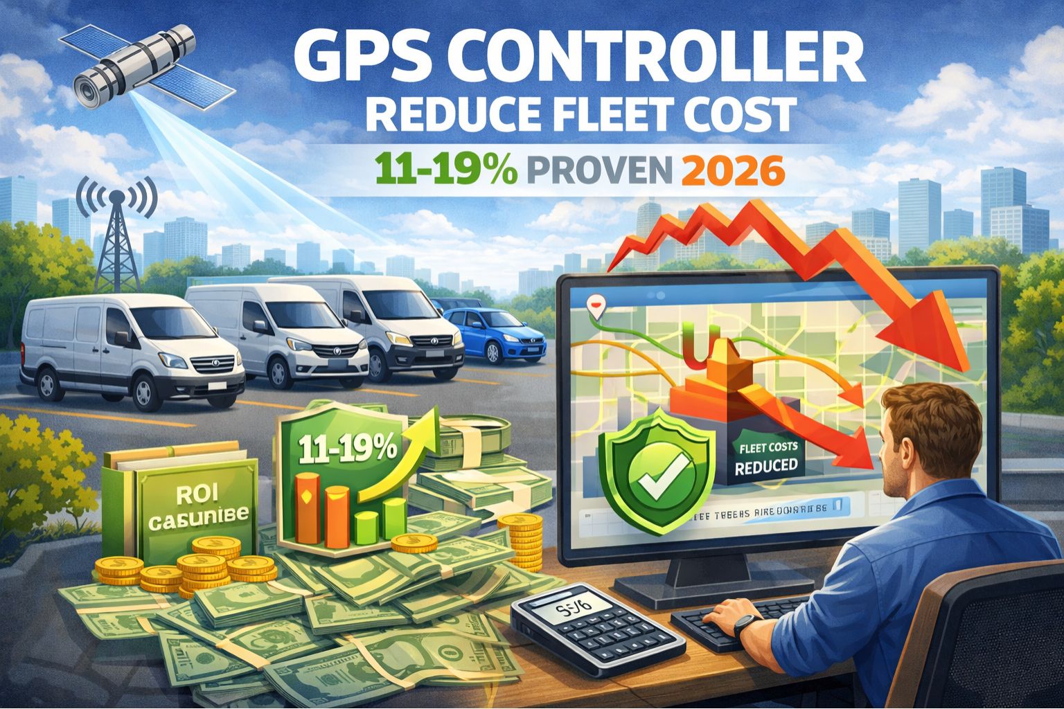 GPS Controller reduce fleet cost 11 to 19 percent proven 2026
